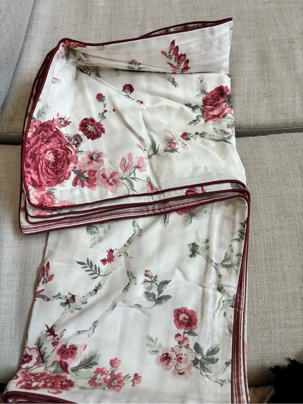 Ralph Lauren Sofia Cotton Sateen King Comforter Set Floral NWT MSRP $435